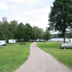 Infart till Campingen