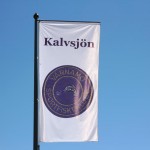 Klubbens' flagga med Emblem